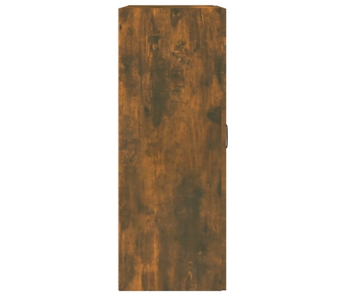 Armario colgante de pared roble ahumado 69,5x32,5x90 cm