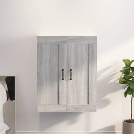 Armario colgante de pared gris Sonoma 69,5x32,5x90 cm