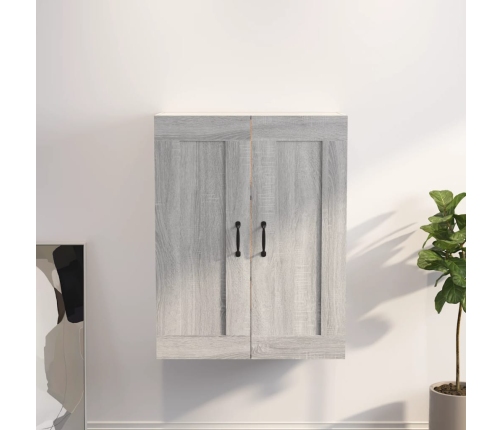 Armario colgante de pared gris Sonoma 69,5x32,5x90 cm