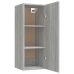 Armario de pared madera contrachapada gris Sonoma 34,5x34x90 cm