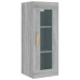 Armario de pared colgante gris Sonoma 34,5x34x90 cm