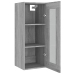 Armario de pared colgante gris Sonoma 34,5x34x90 cm