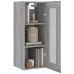 Armario de pared colgante gris Sonoma 34,5x34x90 cm