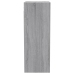 Armario de pared madera ingeniería gris Sonoma 34,5x32,5x90 cm