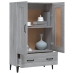 Aparador alto de madera contrachapada gris Sonoma 70x31x115 cm