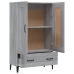 Aparador alto de madera contrachapada gris Sonoma 70x31x115 cm