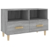 Mueble de TV madera de ingeniería gris Sonoma 80x36x50 cm