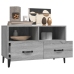 Mueble para TV madera contrachapada gris Sonoma 80x30x30 cm