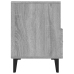 Mueble para TV madera contrachapada gris Sonoma 80x30x30 cm