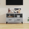 Mueble para TV madera contrachapada gris Sonoma 80x30x30 cm