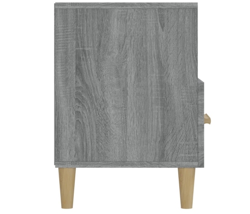 vidaXL Mueble para TV madera contrachapada gris Sonoma 102x36x50 cm