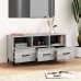 Mueble de TV madera contrachapada gris Sonoma 102x35x50 cm