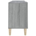 Mueble para TV madera contrachapada gris Sonoma 150x30x50 cm