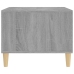 Mesa de centro madera contrachapada gris Sonoma 60x50x40 cm