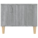 Mesa de centro madera contrachapada gris Sonoma 102x50x40 cm