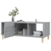 Mesa de centro madera contrachapada gris Sonoma 102x50x40 cm