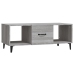 Mesa de centro madera contrachapada gris Sonoma 102x50x40 cm