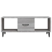 Mesa de centro madera contrachapada gris Sonoma 102x50x40 cm