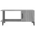 Mesa de centro madera contrachapada gris Sonoma 90x50x40 cm