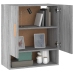 Armario de pared madera contrachapada gris Sonoma 60x31x70 cm