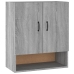 Armario de pared madera contrachapada gris Sonoma 60x31x70 cm