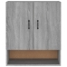 Armario de pared madera contrachapada gris Sonoma 60x31x70 cm