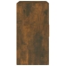 Armario de pared madera contrachapada roble ahumado 60x30x60 cm