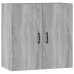 Armario de pared madera contrachapada gris Sonoma 60x31x60 cm