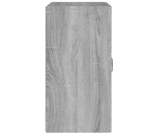 Armario de pared madera contrachapada gris Sonoma 60x31x60 cm