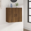 Armario de pared madera contrachapada marrón roble 60x31x60 cm