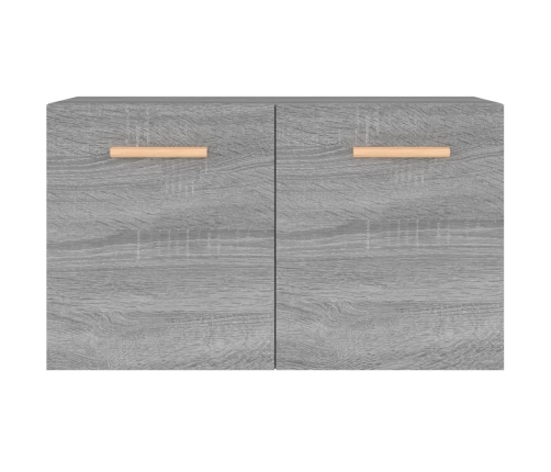 Armario de pared madera de ingeniería gris Sonoma 60x36,5x35 cm