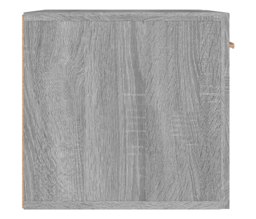 Armario de pared madera de ingeniería gris Sonoma 60x36,5x35 cm