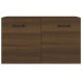 Armario pared madera contrachapada marrón roble 60x36,5x35 cm