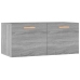 Armario de pared madera de ingeniería gris Sonoma 80x35x36,5 cm