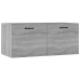 Armario de pared madera de ingeniería gris Sonoma 80x36,5x35 cm