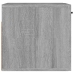 Armario de pared madera de ingeniería gris Sonoma 80x36,5x35 cm