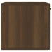 Armario de pared madera ingeniería marrón roble 80x36,5x35 cm