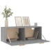 Armario pared madera contrachapada gris Sonoma 100x36,5x35 cm