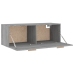 Armario pared madera contrachapada gris Sonoma 100x36,5x35 cm