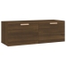 Armario pared madera contrachapada marrón roble 100x36,5x35 cm