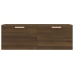 Armario pared madera contrachapada marrón roble 100x36,5x35 cm