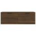 Armario pared madera contrachapada marrón roble 100x36,5x35 cm