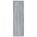 Estantería de pared madera ingeniería gris Sonoma 85x16x52,5 cm