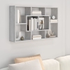 Estantería de pared madera ingeniería gris Sonoma 85x16x52,5 cm