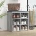 Mueble zapatero color gris Sonoma 52,5x30x50 cm