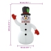 Muñeco de nieve hinchable con LED 120 cm