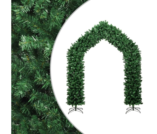 Arco de navidad verde 270 cm