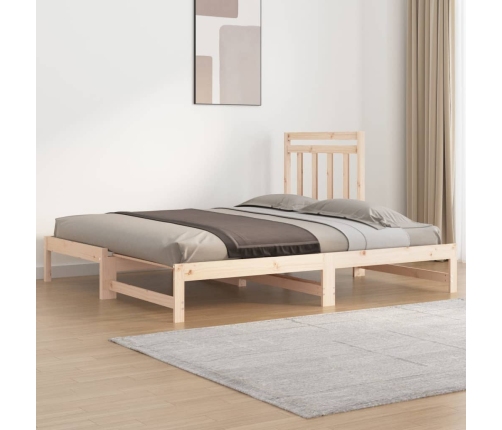 Sofá cama extraíble sin colchón 2x(90x190) cm