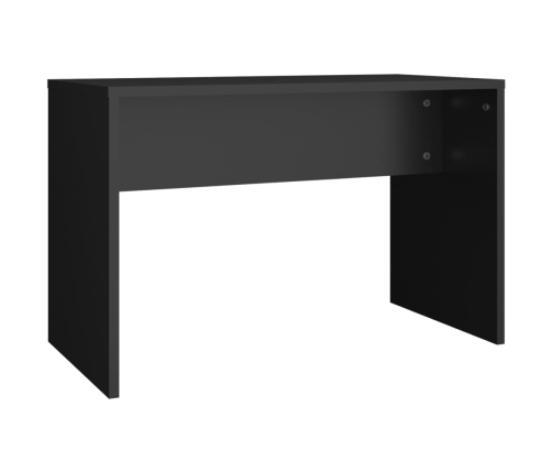 Juego de muebles de tocador negro 86,5x35x136 cm