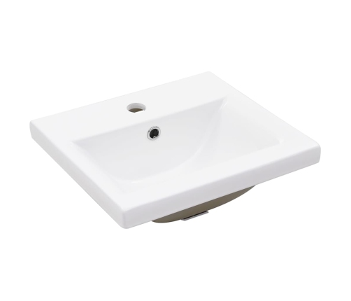 Mueble de baño con lavabo madera contrachapada roble ahumado